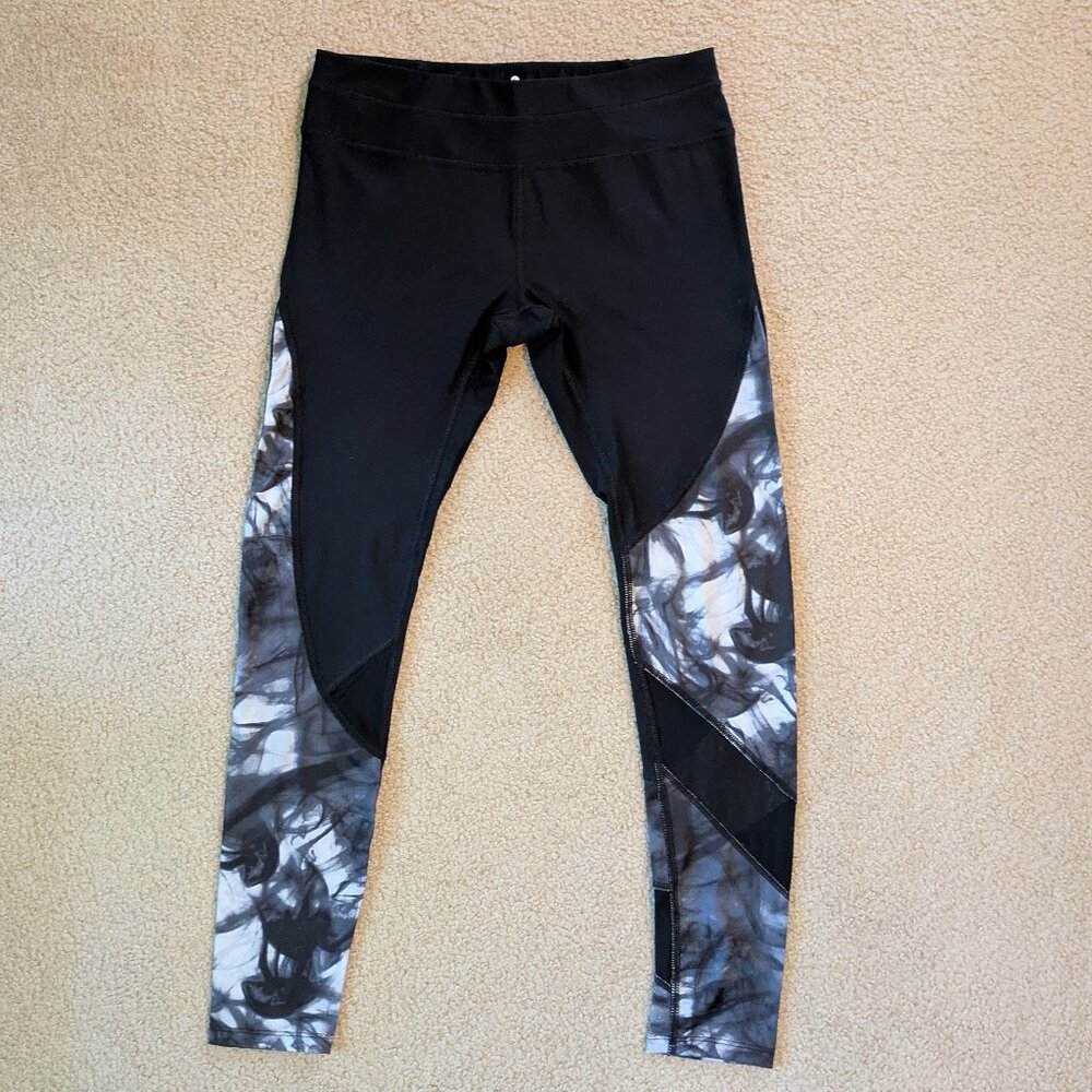 Apana Watercolor Detail Workout Leggings - M